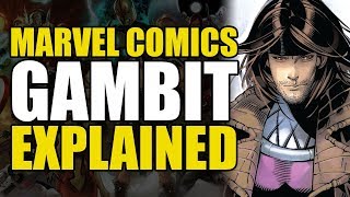 Marvel Comics Gambit Explained  Comics Explained [upl. by Dorothee]