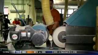 How are Louisville Slugger bats made [upl. by Yaresed]