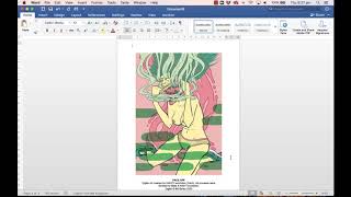 Creating a Portfolio in MS Word [upl. by Etnom344]