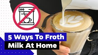 How To Froth Milk At Home Best Milk Frothers Review [upl. by Ynaoj]