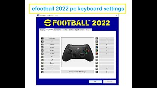 eFootball 2022 PES PC Keyboard Settings and Control [upl. by Tedric287]