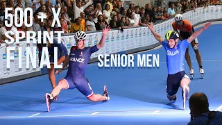 Unforgettable 500M Sprint Final  Senior Men  EC 2019 [upl. by Carboni]