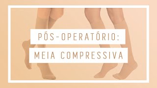 Dicas da Enfermeira Como Usar a Meia Compressiva Após a Cirurgia Plástica  Dr Leandro Gontijo [upl. by Ahcim]