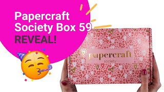 UNBOXING Papercraft Society Box 53 REVEALED [upl. by Aleel]