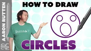 How to Draw Better CIRCLES  Digital Art Tutorial [upl. by Laden]