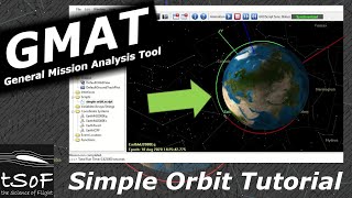 Simple Orbit Tutorial  GMAT NASAs General Mission Analysis Tool [upl. by Auhs412]