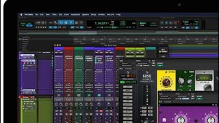 Pro Tools new look new GUI 202170 [upl. by Wilterdink610]