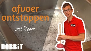 Afvoeren ontstoppen met Roger [upl. by Cornelle265]