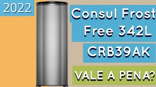 Geladeira Consul Frost Free 342 litros cor Inox CRB39AK [upl. by Jose594]