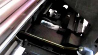 DesignJet 500 repair 2110 2110 error code  repair advice by HP Plotter [upl. by Hpesojnhoj]