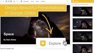 How to Design Beautiful Presentations in Google Slides  GSuite [upl. by Anividul]