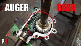 How to Fix a Snowblower Auger Gear Part 1 [upl. by Ahsied]