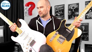 Stratocaster vs Telecaster  Do They Actually Sound THAT Different [upl. by Ogaitnas]