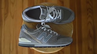 An Essential New Balance Sneaker  New Balance 996 ‘Grey’ Made in USA M996 Review [upl. by Tor]