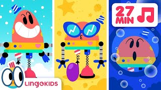 ABC CHANT 🔤🎶 Baby Bots Favorite Songs for Kids 🤖Lingokids [upl. by Stover]