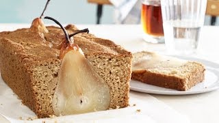 How to Make Poached Pear Bread  Wow  Cooking Light [upl. by Renwick291]