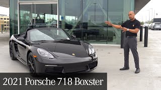 2021 Porsche 718 Boxster Review  Walkaround [upl. by Andrey572]