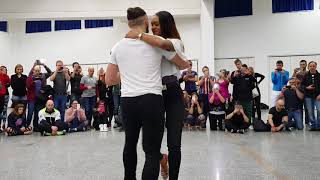 Isabelle amp Felicien  Fusion Kizomba Roma 2018 [upl. by Athalee]