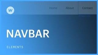 Responsive navigation bar  Web design tutorial [upl. by Mallen891]