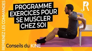 Renforcement musculaire complet  10 exercices full body [upl. by Alhak925]