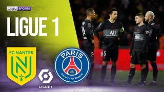 FC Nantes vs PSG  LIGUE 1 HIGHLIGHTS  02192022  beIN SPORTS USA [upl. by Sibbie242]