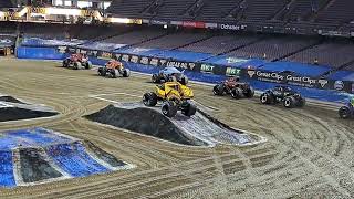 monster jam opening caesars superdome new orleans 7823 [upl. by Peltz]