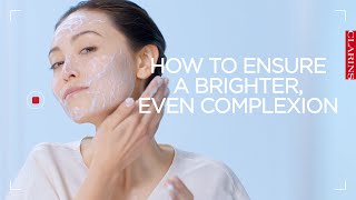 How to ensure a brighter even complexion  Clarins [upl. by Noiwtna]