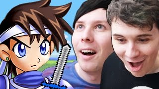 14 YEAR OLD PHIL’S GAME  Dan and Phil Play The Mark Of Oxin [upl. by Raviv]