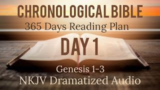 Day 1  One Year Chronological  Daily Bible Reading Plan  NKJV Dramatized Audio Version  JAN 1 [upl. by Kan]