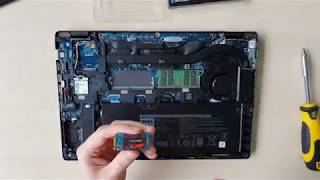 Dell Latitude 5401  install second SSD into WWAN slot [upl. by Cynarra]