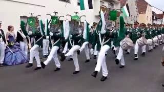 Der Parademarsch beim Schützenfest 2016 in Geseke [upl. by Brittni]