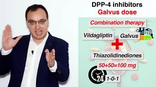 Diabetes Medications  DPP4 inhibitors  Vildagliptin Galvus [upl. by Jeannie]