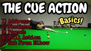 Snooker Cue Action  Snooker Coaching  Snooker Lesson [upl. by Lennard]