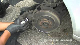 How to change Brake Pads amp Rotors on a VW Polo [upl. by Bethesda]