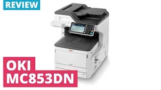 OKI MC853dn A3 Colour Multifunction LED Laser Printer [upl. by Scarface]