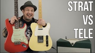 Telecaster vs Stratocaster  Which Guitar Do You like More [upl. by Nillok269]