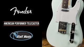 The AllNew Fender American Performer Telecaster [upl. by Zacharias887]