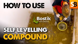 How to Use Self Levelling Compound with Bostik [upl. by Jasmine]