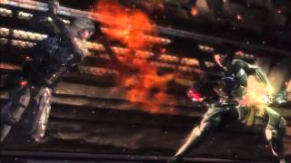 Metal Gear Rising Revengeance  Jetstream Sam First Boss Fight [upl. by Joelie]