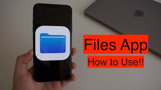 How To Use the Files App iPhone amp iPad [upl. by Jory71]