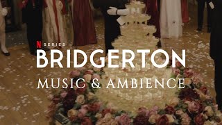 Bridgerton Music amp Ballroom Ambience  Study Relax amp Write [upl. by Ahtenak]