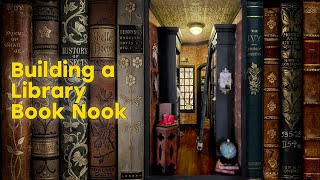 BUILDING a BOOK NOOK from Scratch [upl. by Telfer389]