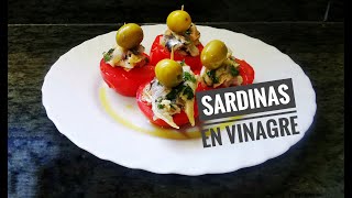 Sardinas en Vinagre I Con Sabor a Boquerón [upl. by Ilrebmik]