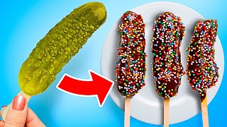 Hungry For Pranks  Cool DIY Food Pranks by 123 GO [upl. by Atinna14]