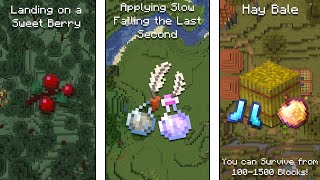 Every MLG Trick in Minecraft [upl. by Itsur982]