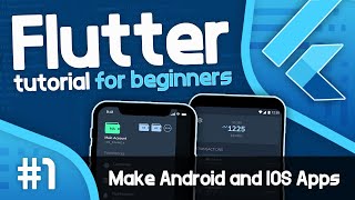 Flutter Tutorial For Beginners 1  Setup For Flutter Mobile App Development [upl. by Ardnaed917]