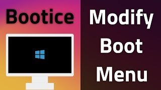 How to modifyedit Windows Boot Options  Bootice [upl. by Anerom]