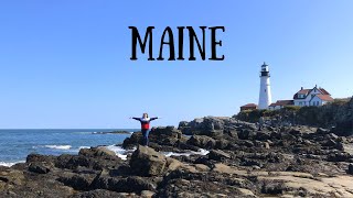 Coastal Maine Road Trip  Portland to Bar Harbor [upl. by Alleacim]