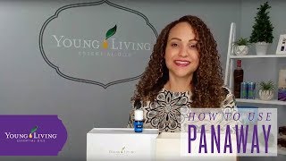 How To Use PanAway Essential Oil Blend by Young Living [upl. by Eynahpets]