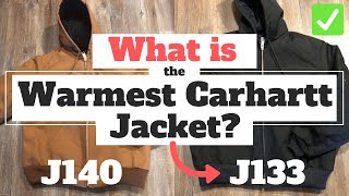 Examining the Warmest Carhartt Jackets [upl. by O'Hara]